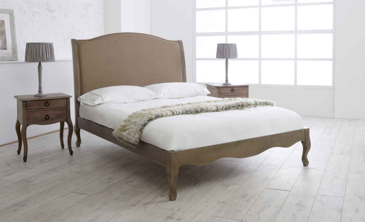 Genevieve French Style Wooden Bed